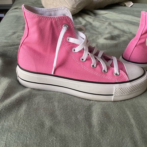 Pink platform converse - Picture 2 of 6